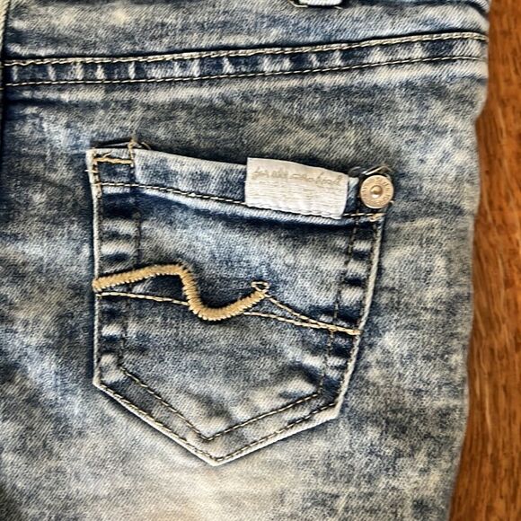 7 for all Mankind Denim Skirt Overall 4 - Picture 6 of 6